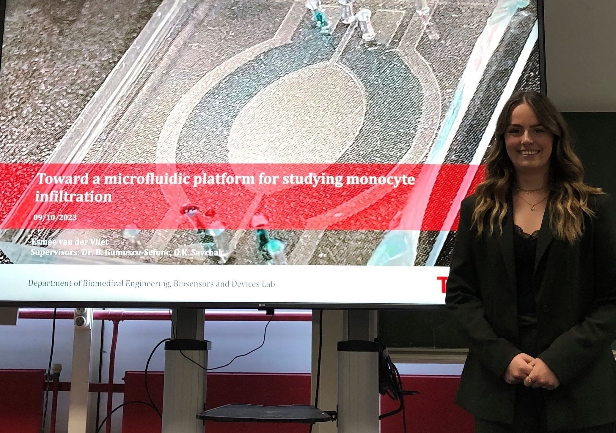 Esmée defended her M.Sc. thesis successfully. Congrats!